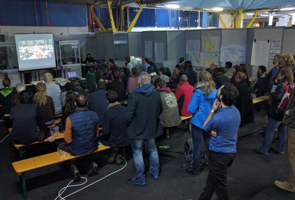 Presenting the People’s Manual at the Nyéléni Europe Forum